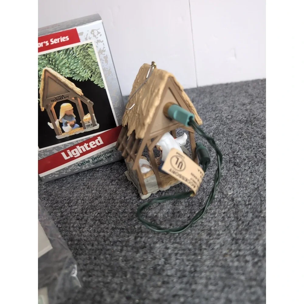Hallmark Light & Motion Little Drummer Boy Keepsake‎ Ornament 1989 QLX7242U #4